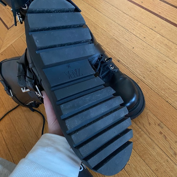 Chunky biker boots - Picture 4 of 5